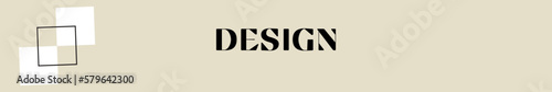 design typography with premium background