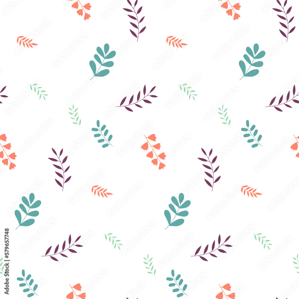 Charming little colorful twigs