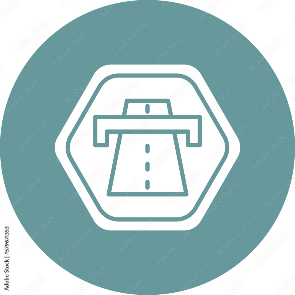 Vector Design Motorway Icon Style Vector Design Motorway Icon Style