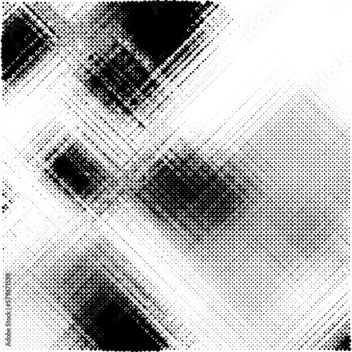 Monochrome gradient halftone dots background. Vector illustration