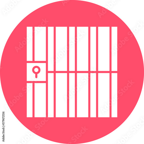 Vector Design Jail Icon Style