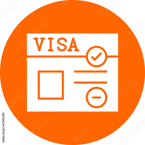 Vector Design Visa Icon Style