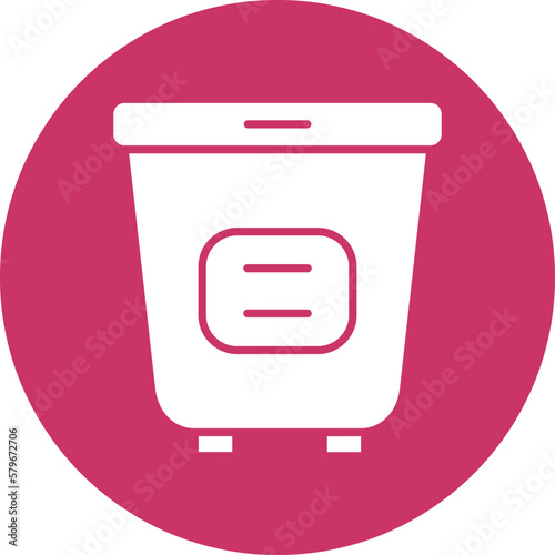 Vector Design Laundry Basket Icon Style