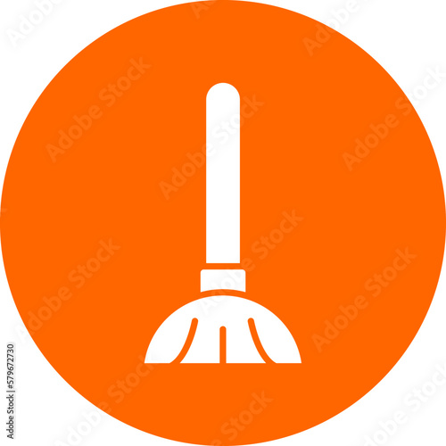 Vector Design Broom Icon Style