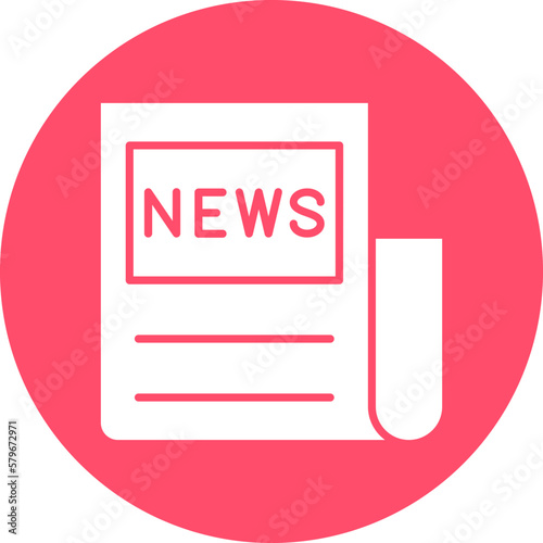 Vector Design News Banner Icon Style