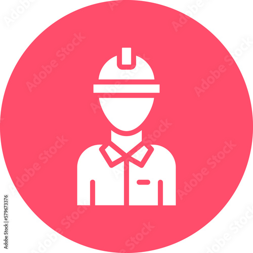 Vector Design Worker Icon Style