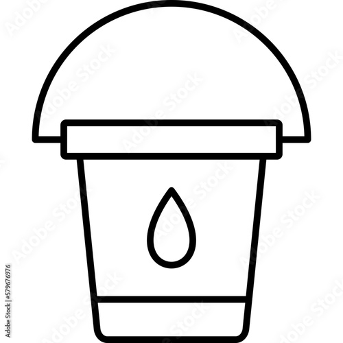 Water Bucket Icon