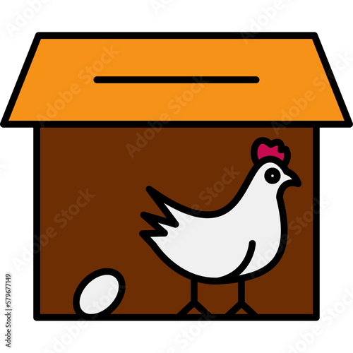 Chicken Coop Icon