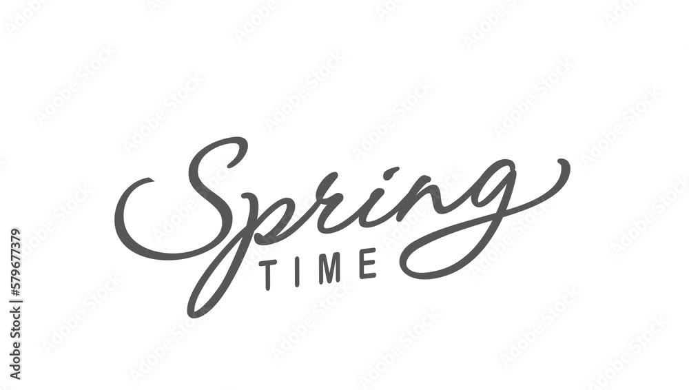 Spring time greeting animation text, for banner, social media feed wallpaper stories Spring time greeting animation text, for banner, social media feed wallpaper stories