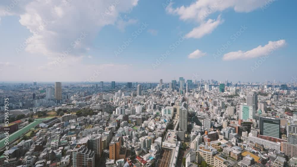 東京の風景(早送り映像)