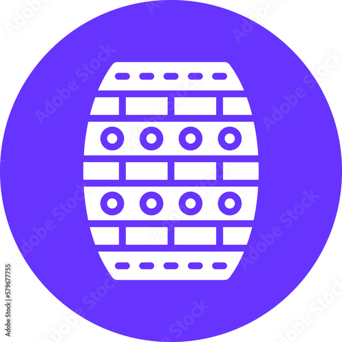 Vector Design Barrel Icon Style