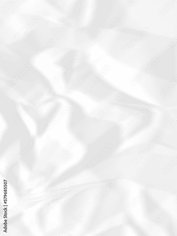 Obraz premium white crumpled paper texture background. A crumpled sheet of white paper abstract background.