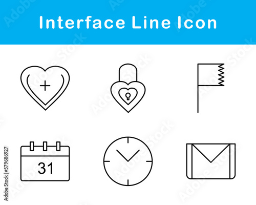 Interface Vector Icon Set