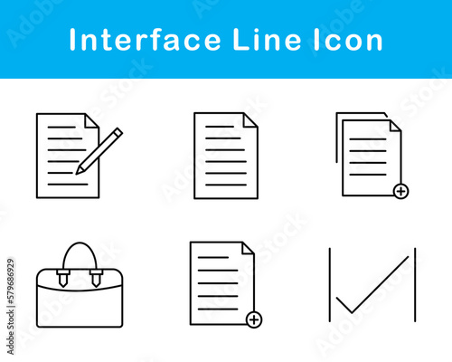 Interface Vector Icon Set