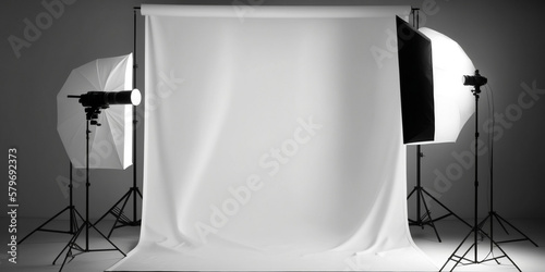 White Fabric Background for Product Photography