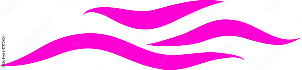 Obraz premium Pink wave