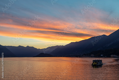 Como ferry at sunset © grahammoore999