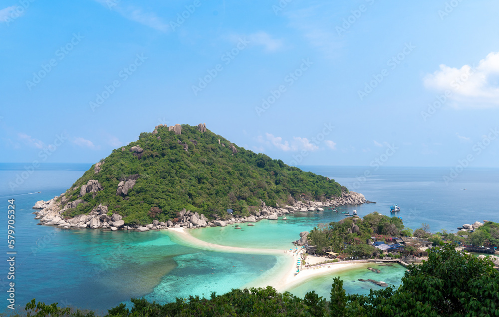 The most beautiful viewpoints of Koh Tao, Thailand.