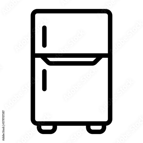 fridge line icon