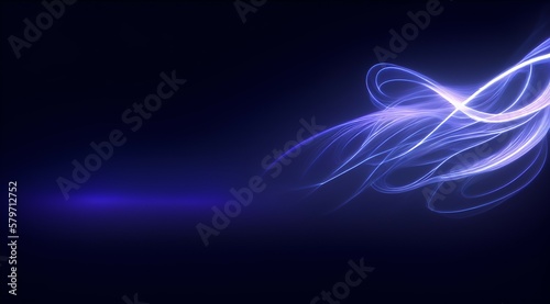 abstract background with blue wave