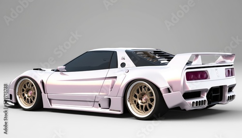 JDM Japanese classic 1990s cars wallpaper. Created with generative Ai technology