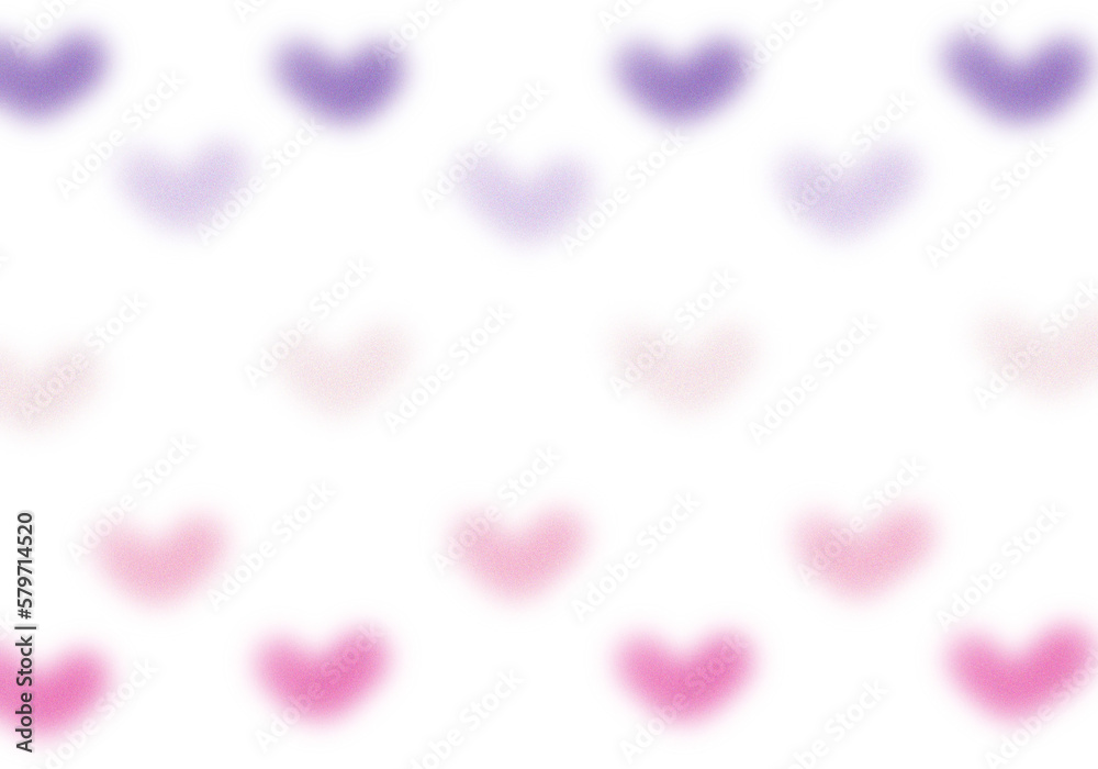 Dreamy Soft Pink and Purple Background Overlay with Hearts