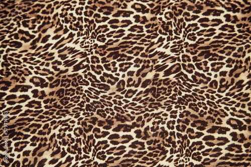 Leopard effect, fabric pattern. Background sample, seamless background print texture. Animal textil design. © Anna Žolnay