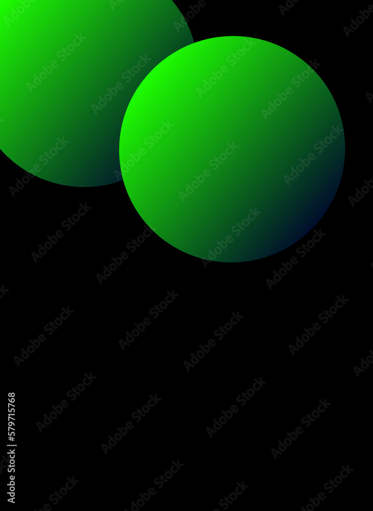 abstract green sphere abstract green sphere