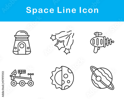 Space Vector Icon Set