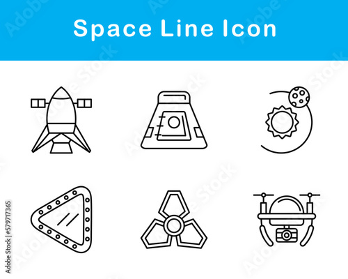 Space Vector Icon Set
