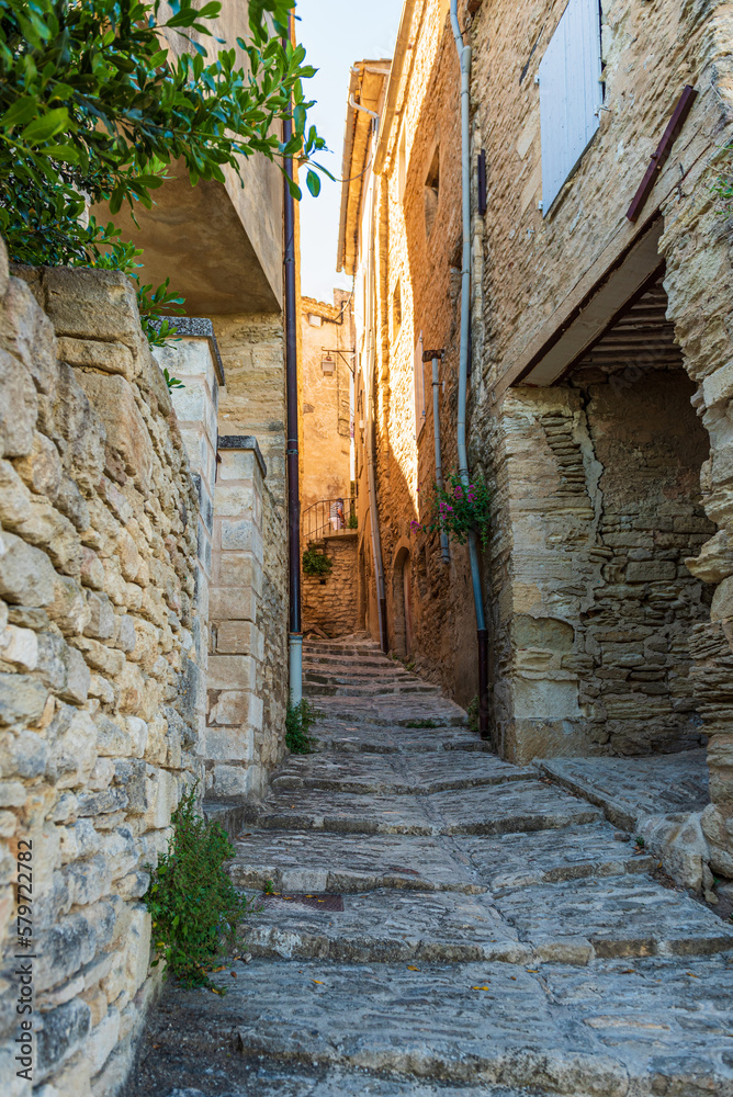 Obraz premium Gordes Provenzalisches Dorf im Herzen der Provence