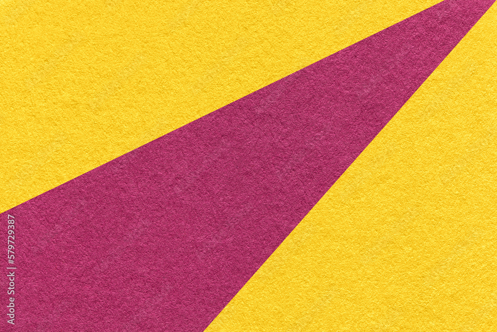 Texture of old craft yellow and purple color paper background, macro. Structure of vintage abstract golden cardboard Texture of old craft yellow and purple color paper background, macro. Structure of vintage abstract golden cardboard