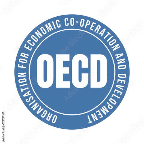 OECD organisation for economic co-operation and development symbol icon	