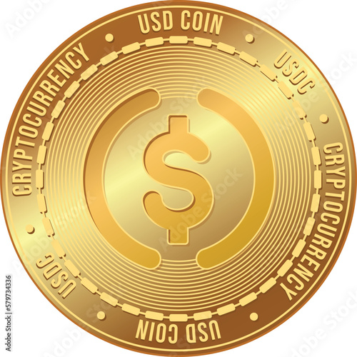 Isolated usd coin icon