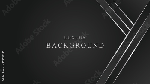 Vector abstract silver luxury backgrounds with geometric graphic elements for poster, flyer, digital board and concept design
