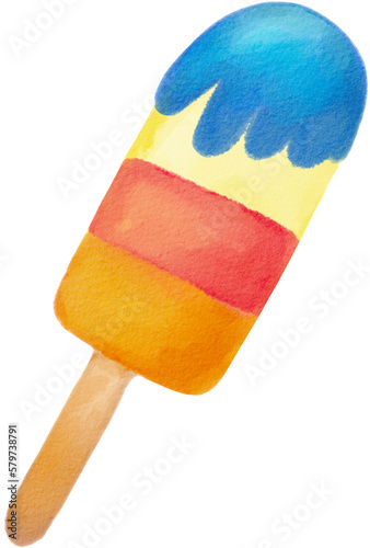 ice cream watercolor png
