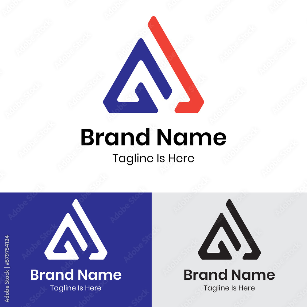 Abstract Monogram AJ Logo Design
Abstract Monogram AJ Logo Design