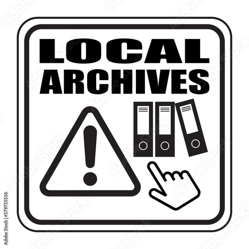 Logo local archives.
