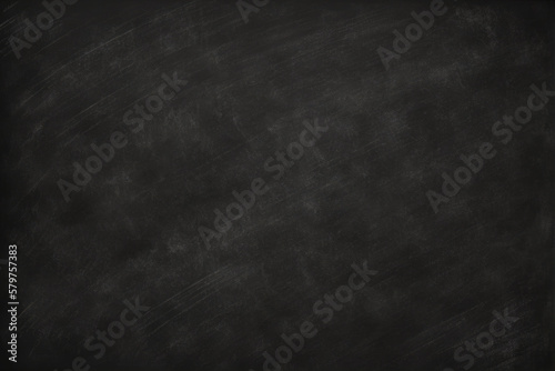 Chalk black board blackboard chalkboard background. Generative AI.