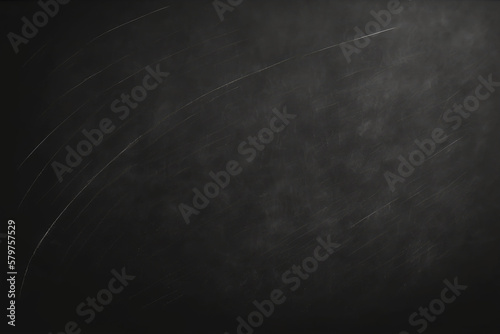 Chalk black board blackboard chalkboard background. Generative AI.