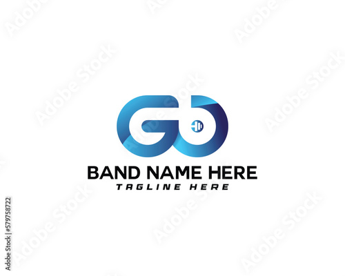 GB logo with editable vector files