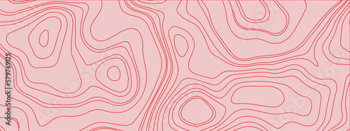 Topographic map background geographic line map with elevation assignments. Modern design with White background with topographic wavy pattern design paper texture Imitation of a geographical map shades