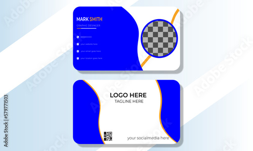 This Business card design is for business promotion, expansion and introduction. this flyer modern and style design.
