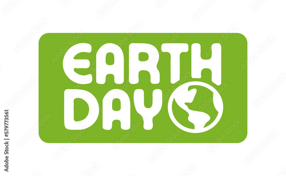 Earth day logo design with planet icon. Eco friendly design. Earth day logo design with planet icon. Eco friendly design.