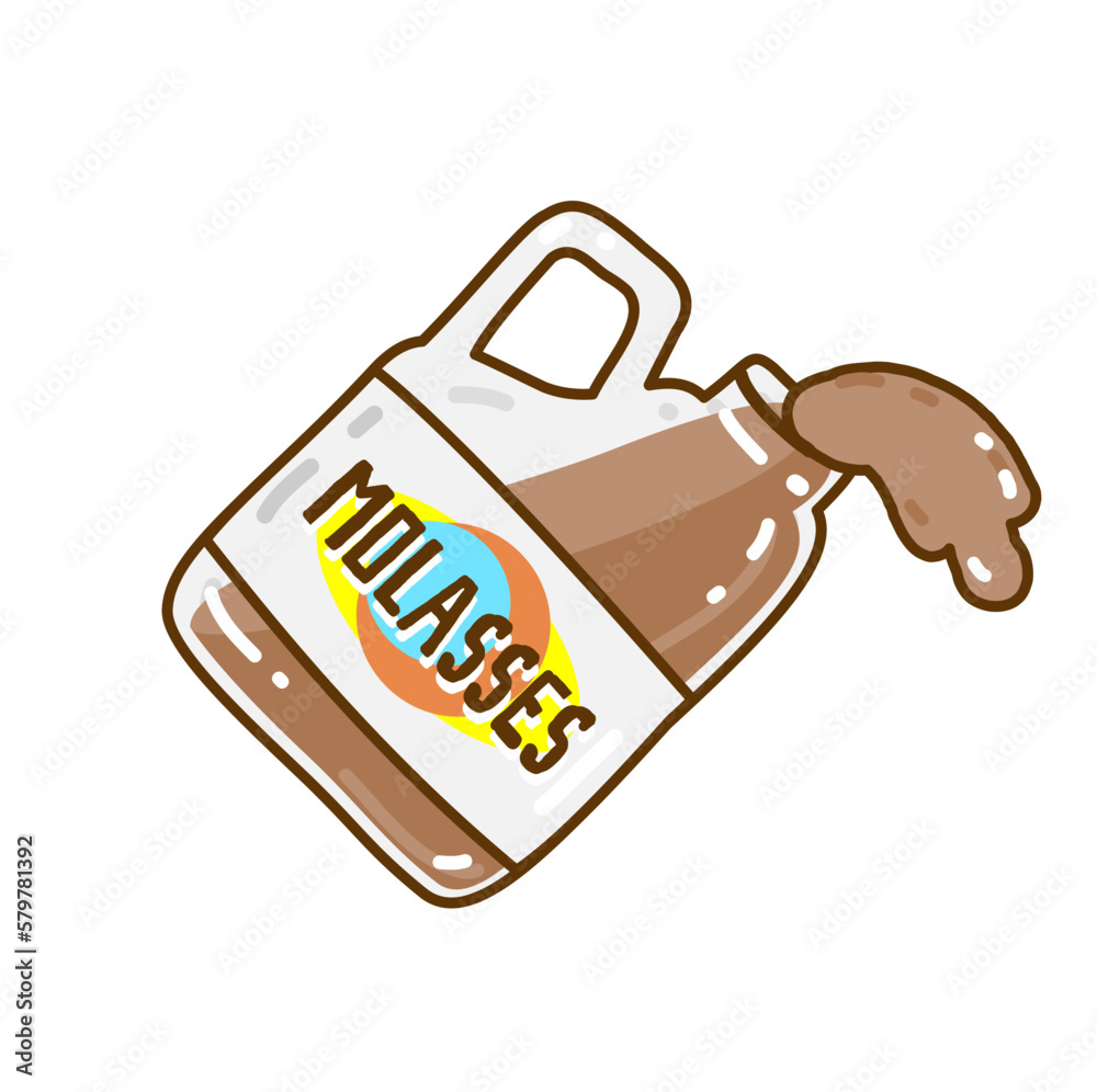 Molasses for farming on Background.