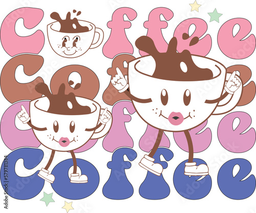 Coffee Sublimation Design