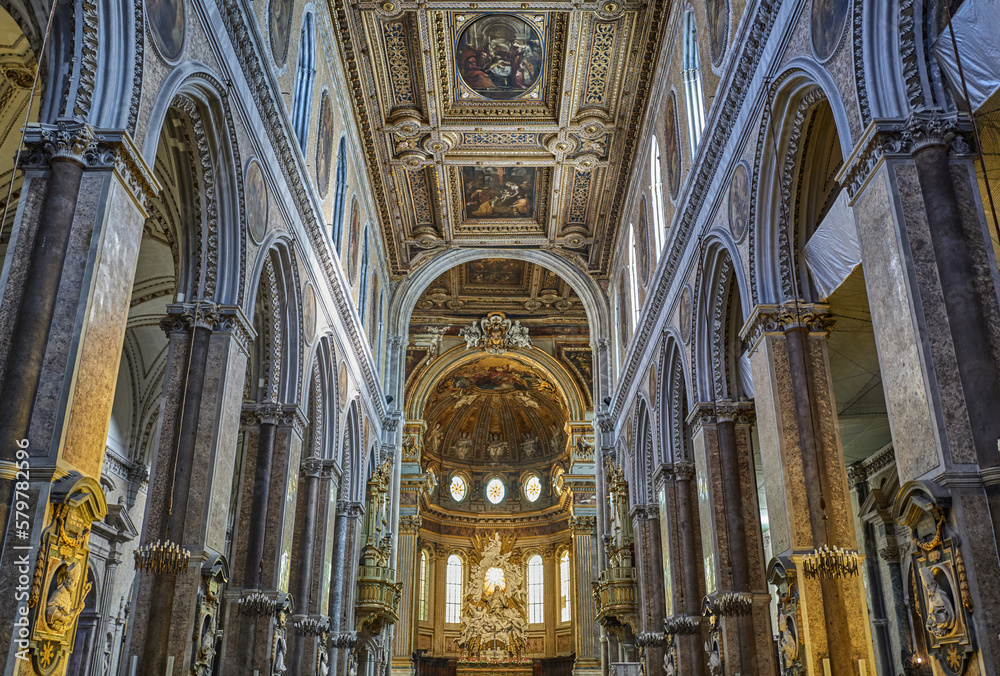 Fototapeta premium Naples, art, architecture and traditions