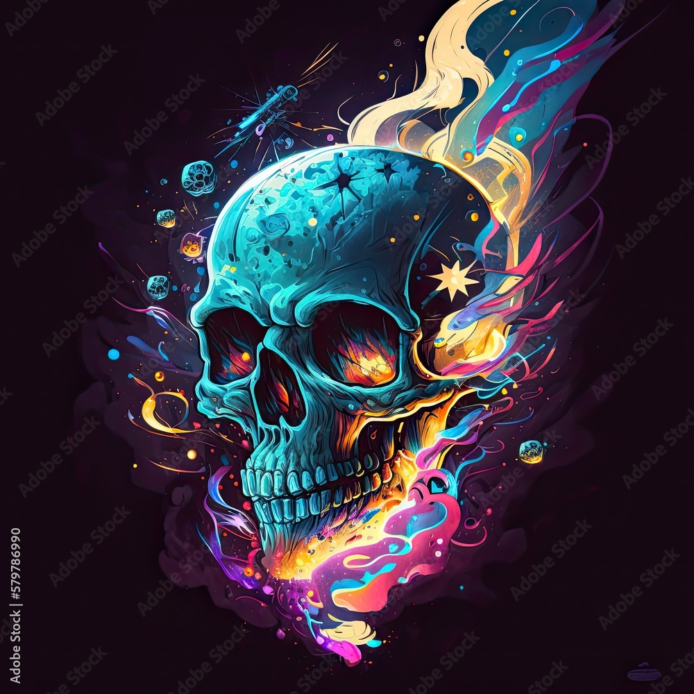 skull and crossbones Generative Ai