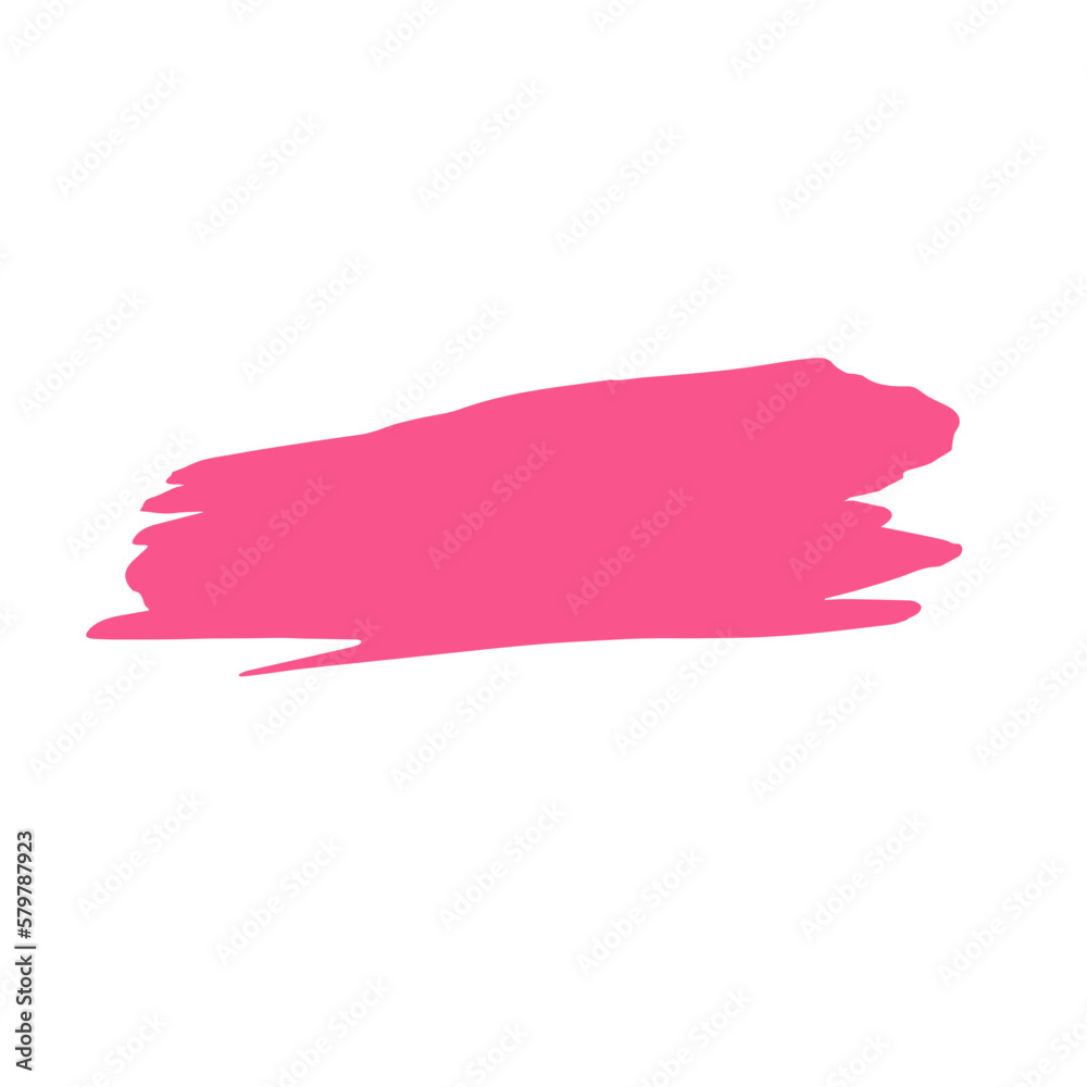 Pink paint Stroke. , ink brush Isolated on transparent background. Ink paint, grunge backdrop, dirt banner, watercolor design Pink paint Stroke. , ink brush Isolated on transparent background. Ink paint, grunge backdrop, dirt banner, watercolor design