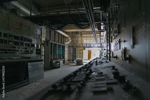 Fototapeta Naklejka Na Ścianę i Meble -  Alte Fabrik, Dachau Papierfabrik, Lost Place	
